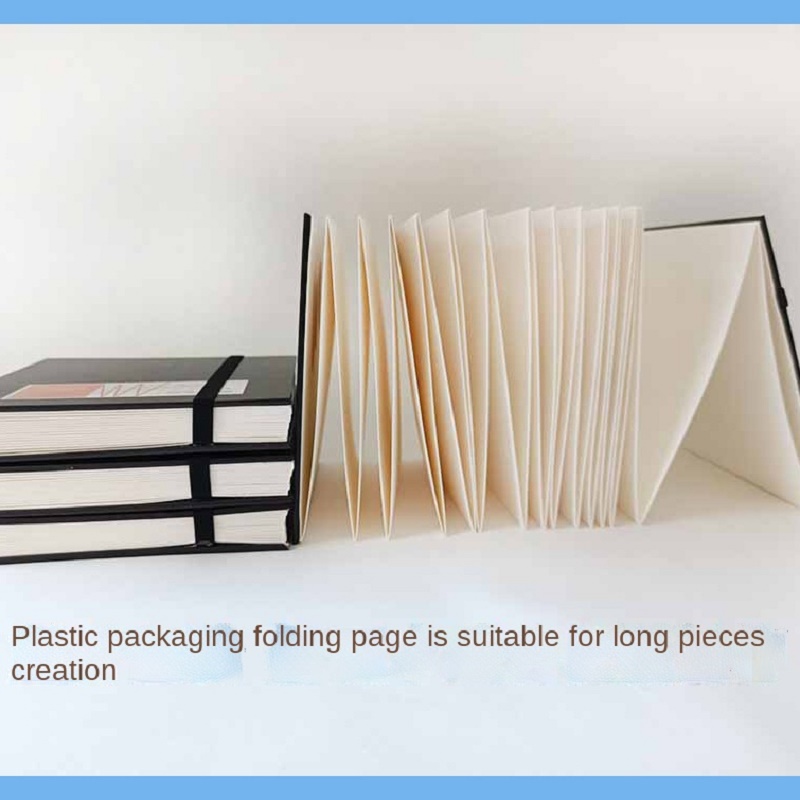 Baohong 아카데미 오르간 도서 300g 중간 두께 30 시트/책 접는 수채화 책 휴대용 면화 acuarela 그림